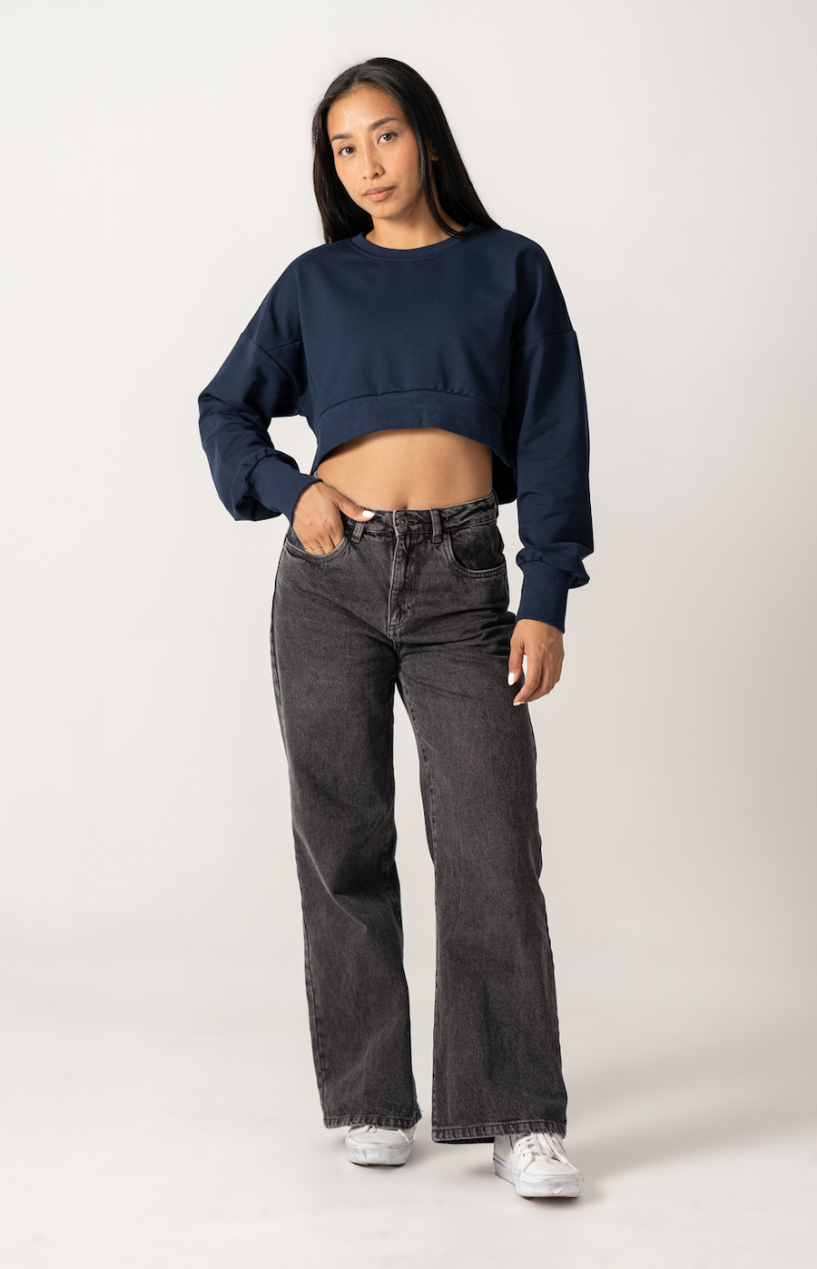 Super crop sweater 2